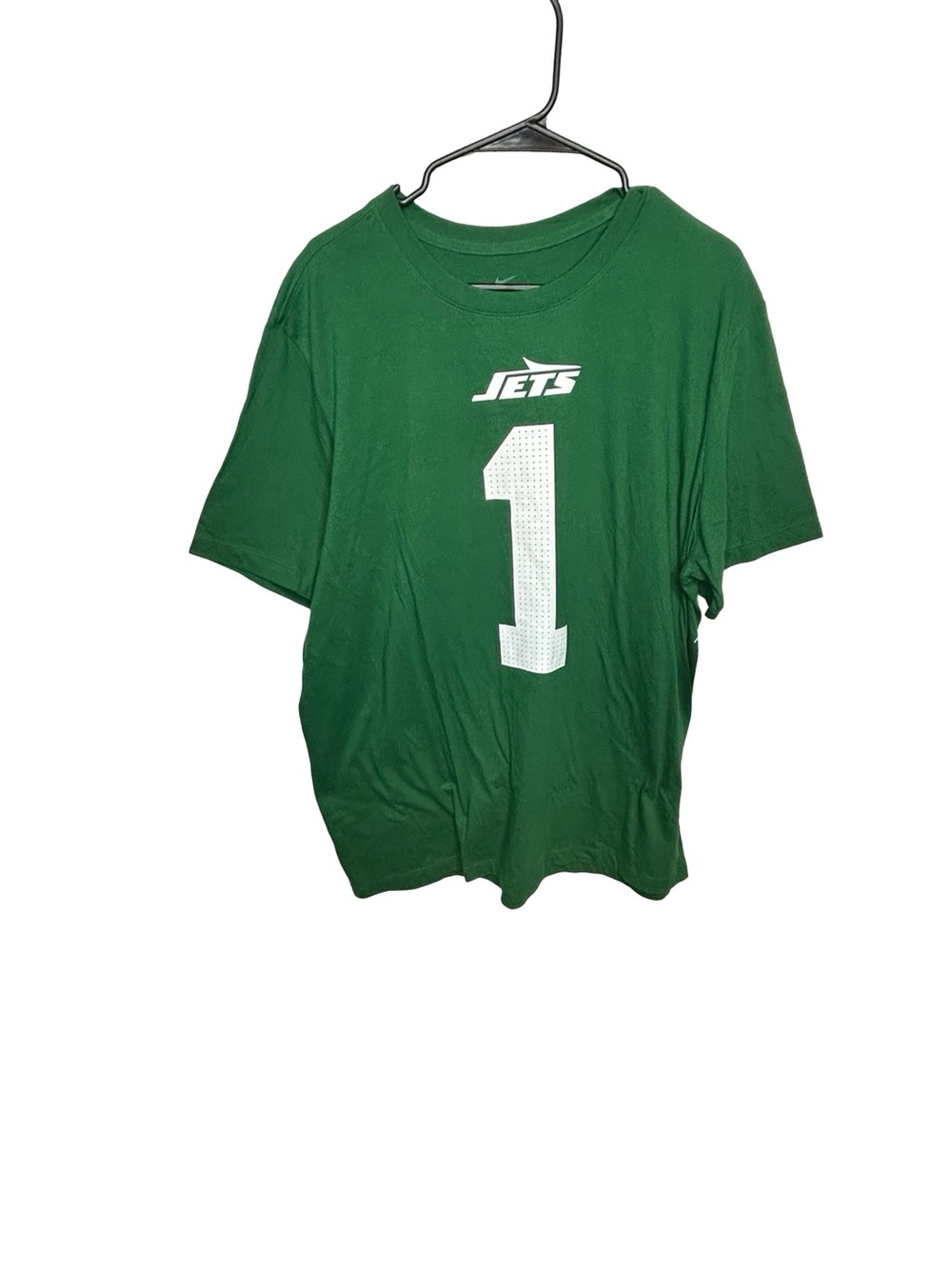 Nike Green Jets #1 Short Sleeve Tee XL